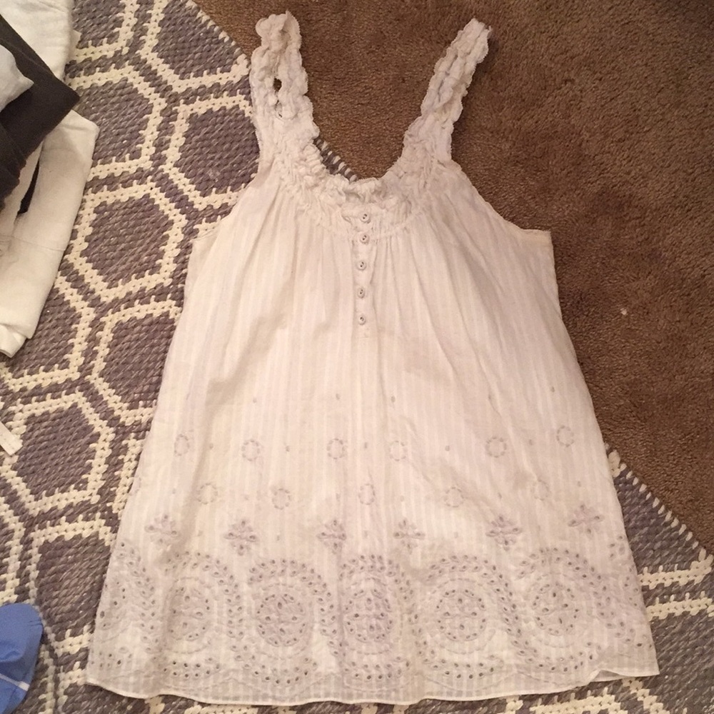 Cute white tank